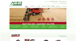 Desktop Screenshot of navosfarmtechnic.cz